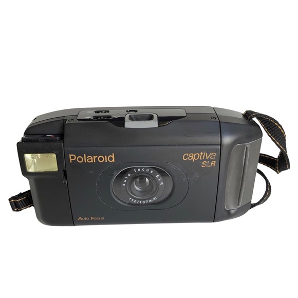 Vintage Polaroid Captiva SLR Camera f12/107mm Auto Focus 95 Film - Picture 6 of 8